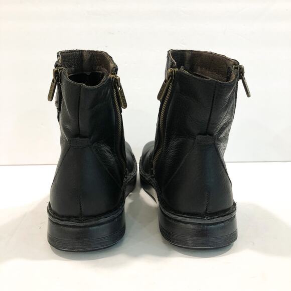 NAOT Cetona Black Leather Boots - Picture 6 of 10